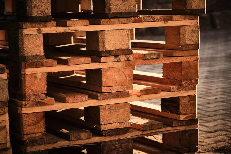 Pallet Wood Vertical Garden